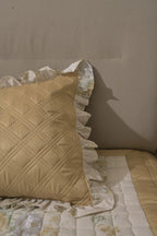 Champagne Floral Classic Bedcover Set