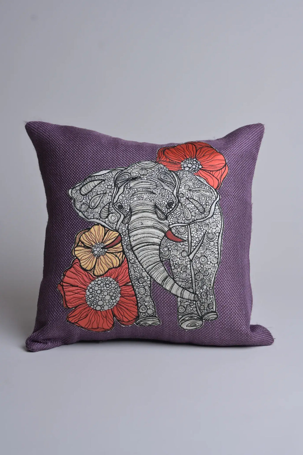 jute cotton with patch work