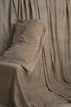 Rustic Sand Textured Fleece Throw