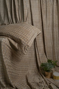 Rustic Sand Textured Fleece Throw