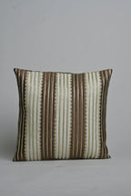 silk brown &ivory with golden dori