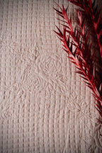 Rosaria Blush Quilted Bedcover