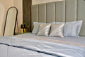 Celeste Ice-Blue Quilted Comforter Set
