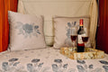 Moonrose Satin-Cotton Embroidered Bedcover